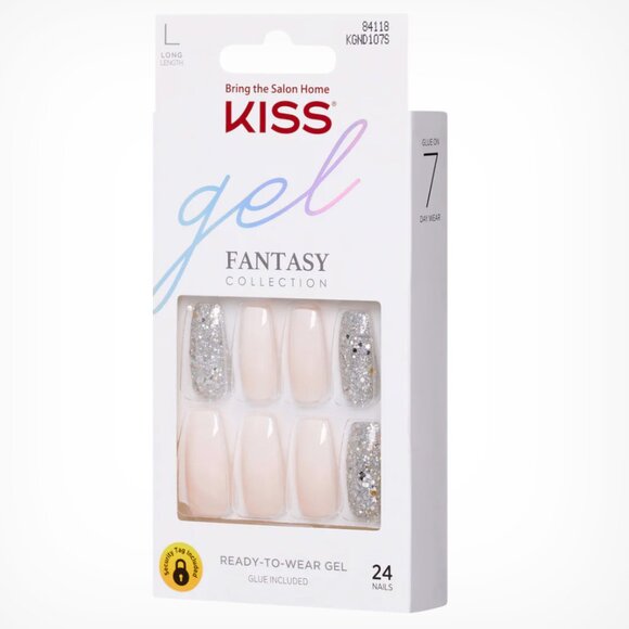 KISS Gel Fantasy Long Length Nails - Friends - Picture 1 of 6